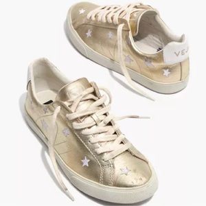 Gold Vejas x Madewell Sneakers - Rare limited edition